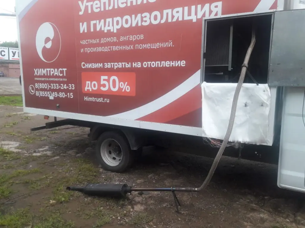 Вывести выхлопную систему через дополнительное окно Вывести выхлопную систему через дополнительное окно