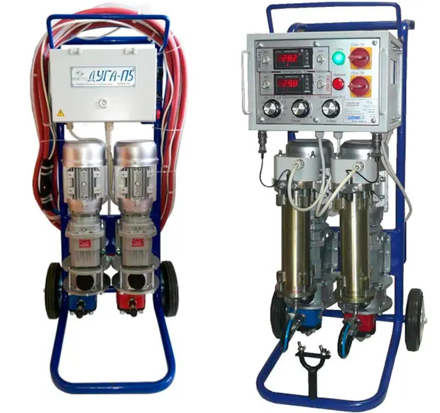 Установки для напыления ППУ от Владимирского Завода Строительного Оборудования