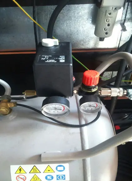 Выключаем компрессор-1 Выключаем компрессор-1